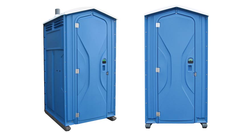 Long-term porta potty units on site in Ocala, Florida